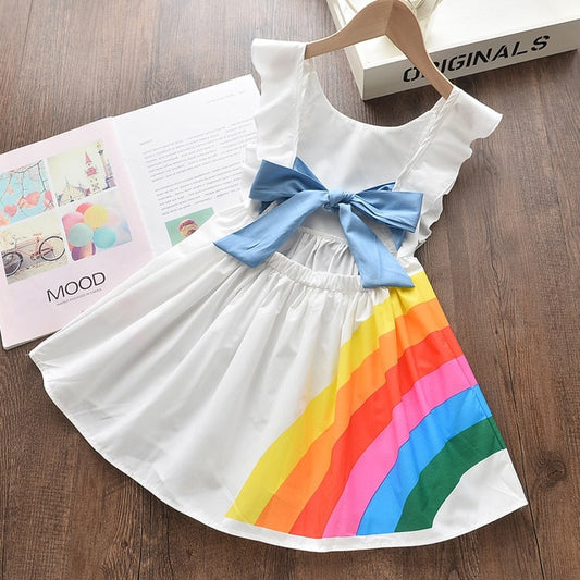 Rainbow Color Dress