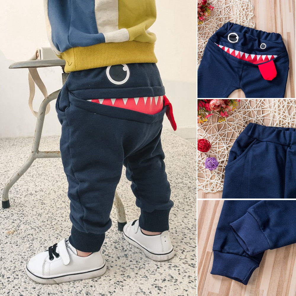 Cute Big Mouth Monster Baby Pant